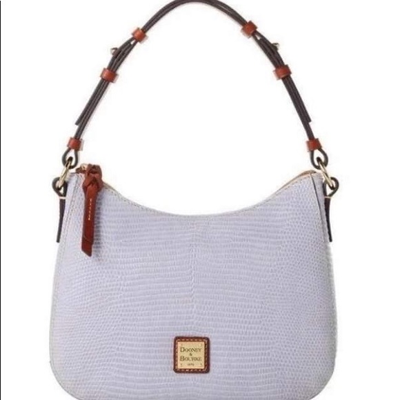 Dooney & Bourke Small Kiley Leather Hobo - Lilac - NWT - $268 - Picture 7 of 14
